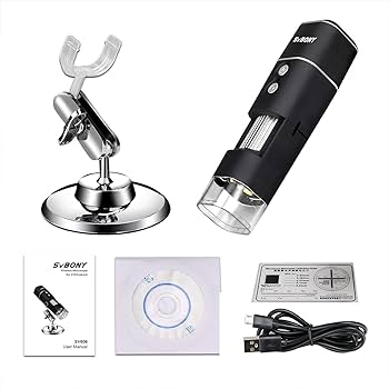 Amazon.co.jp: SVBONY SV606 WIFIデジタル顕微鏡 50X-1000X 無段